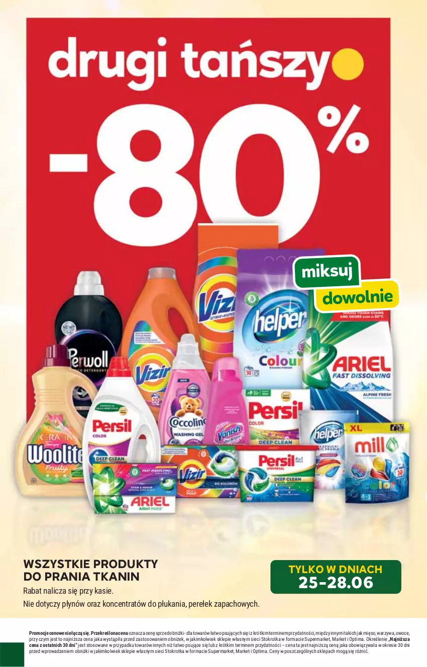 Gazetka promocyjna Stokrotka - Supermarket - ważna 25.06 do 01.07.2026 - strona 2 - produkty: Mięso, Optima, Owoce, Warzywa