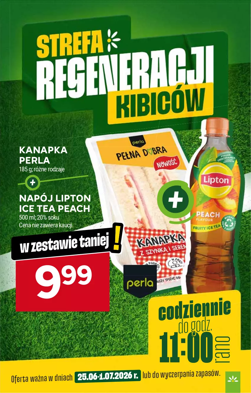 Gazetka promocyjna Stokrotka - Supermarket - ważna 25.06 do 01.07.2026 - strona 3 - produkty: Ice tea, Lipton, Napój