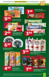 Gazetka promocyjna Stokrotka - Supermarket - Gazetka - ważna od 01.07 do 01.07.2026 - strona 35 - produkty: Ciastka, Dawtona, Warzywa, Ser, Ryż, Rum, Mus, Koc, Owsianka, Baton, Owoce, Deser, Napój, Kokos