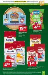 Gazetka promocyjna Stokrotka - Supermarket - Gazetka - ważna od 01.07 do 01.07.2026 - strona 37 - produkty: Ser, Galaretka, Ciasto sernik, Delecta, Gala, Fa