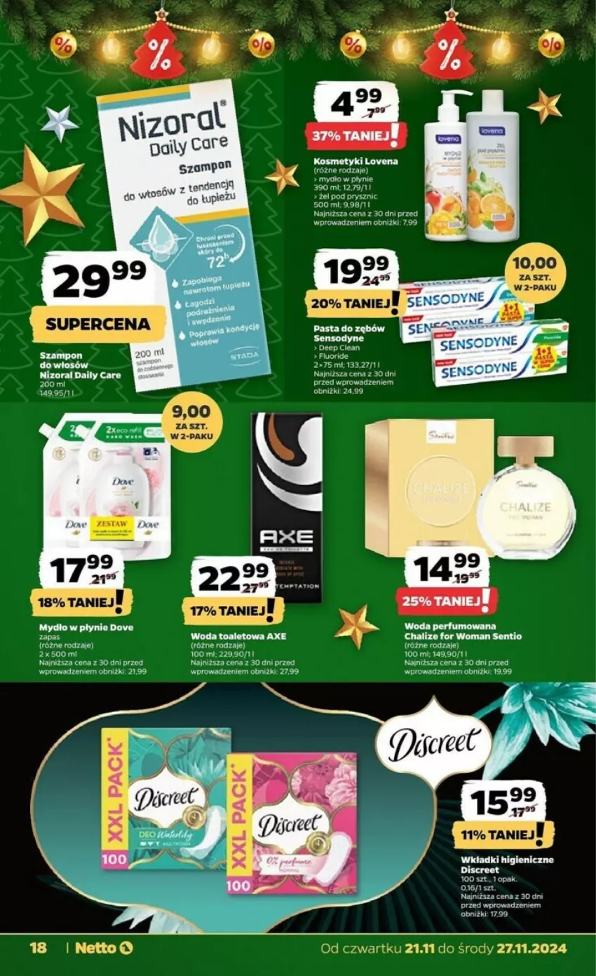 Gazetka promocyjna Netto - ważna 21.11 do 27.11.2024 - strona 10 - produkty: Discreet, LG, Perfum, Wkładki, Woda, Woda perfumowana