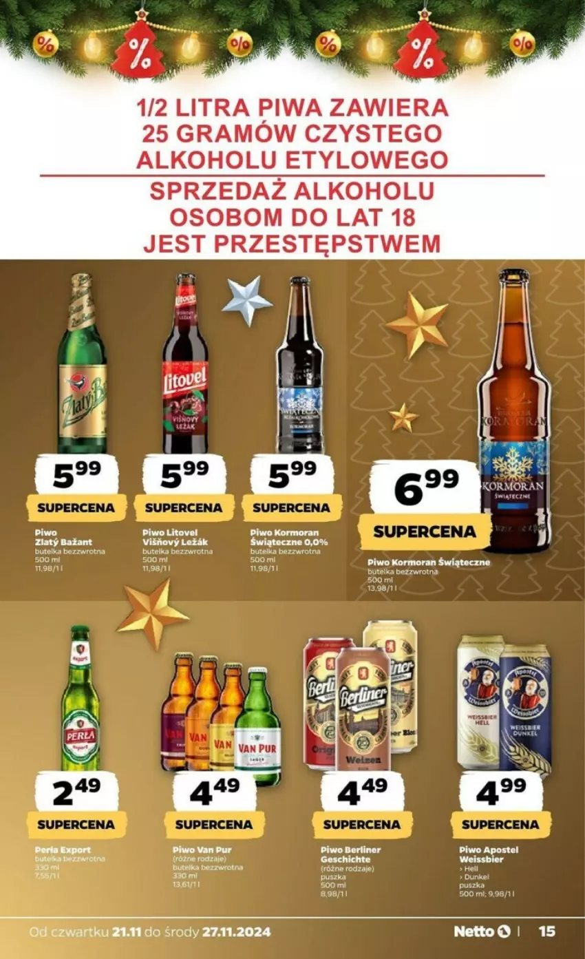 Gazetka promocyjna Netto - ważna 21.11 do 27.11.2024 - strona 7 - produkty: Fa, Gra, Piwa, Piwo, Pur