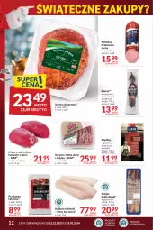 Gazetka promocyjna Makro - Najlepsze oferty - Gazetka - ważna od 08.01 do 08.01.2024 - strona 12 - produkty: Glazura, Halibut, Salami, Szynka wieprzowa, Kiełbasa krakowska, Szynka, Matjas, Pieprz, Rostbef, Lazur, Kiełbasa, Mięso