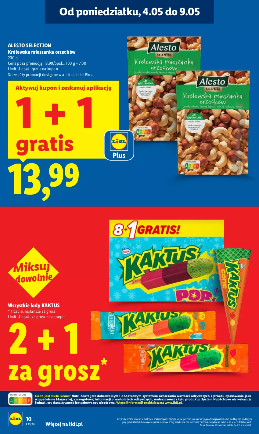 Gazetka promocyjna Lidl - Gazetka ważna od 04.05 do 06.05 - ważna 04.05 do 06.05.2026 - strona 10 - produkty: Gra, Kaktus, Lody