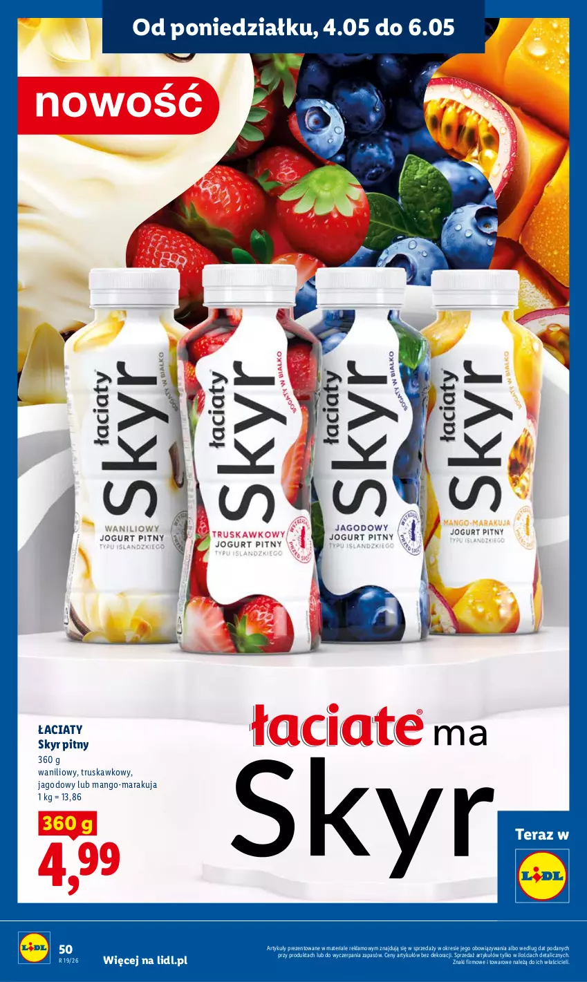 Gazetka promocyjna Lidl - Gazetka ważna od 04.05 do 06.05 - ważna 04.05 do 06.05.2026 - strona 52 - produkty: Mango, Tera