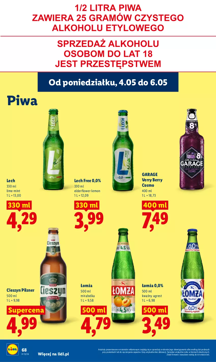 Gazetka promocyjna Lidl - Gazetka ważna od 04.05 do 06.05 - ważna 04.05 do 06.05.2026 - strona 74 - produkty: Gres, Piwa