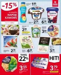 Gazetka promocyjna Selgros - Oferta spożywcza - Gazetka - ważna od 01.09 do 01.09.2021 - strona 13 - produkty: Mozzarella, Ser, Brie, Napoje, Serek, Camembert, Solan, Ser kozi, Masło, Almette, Monte