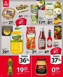 Gazetka promocyjna Selgros - Oferta spożywcza - Gazetka - ważna od 01.09 do 01.09.2021 - strona 14 - produkty: Majonez, Ketchup, Kujawski, Sos, Mus, Gin, Smakowita, Finuu, Olej, Musztarda