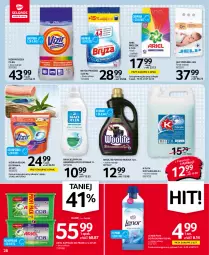 Gazetka promocyjna Selgros - Oferta spożywcza - Gazetka - ważna od 01.09 do 01.09.2021 - strona 28 - produkty: Płyn do prania, Biały Jeleń, Vizir, Woolite, Płyn do płukania, Bryza, Ariel, Kapsułki do prania, Lenor