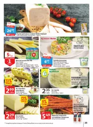 Gazetka promocyjna Auchan - Gazetka Wielkie majowe odkrycia cenowe część #2 Hipermarket Auchan - Gazetka - ważna od 10.05 do 10.05.2023 - strona 23 - produkty: Sałatka, Maasdam, Ser, Sałat, Szynka, Kabanos