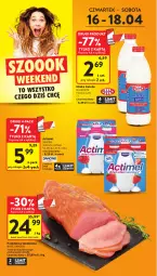 Gazetka promocyjna Intermarche - Gazetka promocyjna - Gazetka - ważna od 22.01 do 22.01.2026 - strona 2 - produkty: Polędwica, Sos, Danone, Madej Wróbel, Mlekovita, Actimel, Mleko