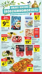 Gazetka promocyjna Intermarche - Gazetka promocyjna - Gazetka - ważna od 22.01 do 22.01.2026 - strona 24 - produkty: Ser, Salami, Bell, Focaccia, Sałat, Papryczki nadziewane, Owoce morza, Feta, Owoce