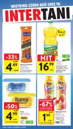 Gazetka promocyjna Intermarche - Gazetka promocyjna - Gazetka - ważna od 22.01 do 22.01.2026 - strona 42 - produkty: Kujawski, Rama, Jogurt, Napój jogurtowy, Tarczyński, Napój, Olej