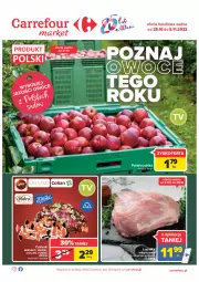Gazetka promocyjna Carrefour - Gazetka Market - Gazetka - ważna od 05.11 do 05.11.2022 - strona 1 - produkty: Cukier, Wawel, Owoce, Cukierki, Jabłka