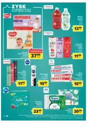 Gazetka promocyjna Carrefour - Gazetka Market - Gazetka - ważna od 05.11 do 05.11.2022 - strona 12 - produkty: Elseve, Gin, BIC, Pampers, Papier, Pieluchy, Dezodorant, Balsam do ciała, Majtki, Pasta do zębów, Taft, Papier toaletowy, L’Oréal, Lacalut, Huggies, Chusteczki, Szampon, Garnier, Pieluchomajtki, Nivea, Lakier