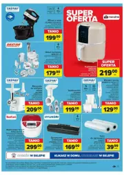 Gazetka promocyjna Carrefour - Gazetka - ważna od 02.03 do 02.03.2024 - strona 3 - produkty: Piec, Mikser z misą, Top, Sok, Ser, Noż, Blender ręczny, Blender, Pojemnik, Mikser, Warka, Szynka, Tefal, Robot, Szatkownica, Maszynka, Zelmer, Fa