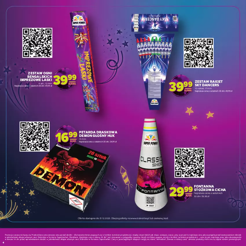 Gazetka promocyjna Stokrotka - Katalog Sylwester! - ważna 30.12.2025 do 14.01.2026 - strona 4 - produkty: Mięso, Owoce, Warzywa