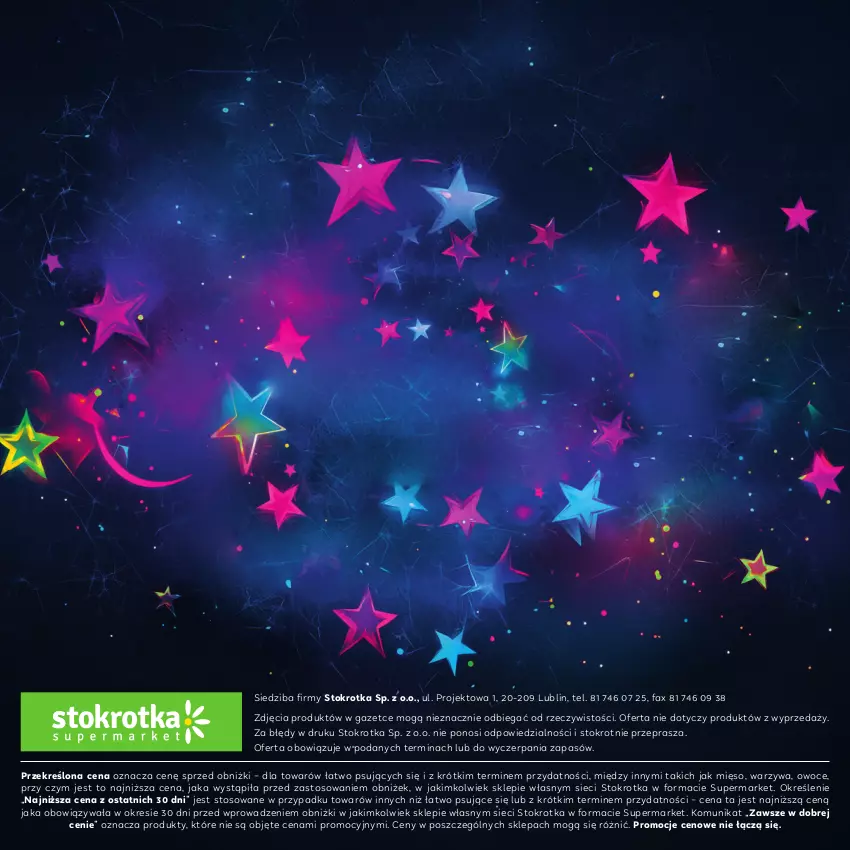 Gazetka promocyjna Stokrotka - Katalog Sylwester! - ważna 30.12.2025 do 14.01.2026 - strona 40 - produkty: Fa, Mięso, Owoce, Warzywa