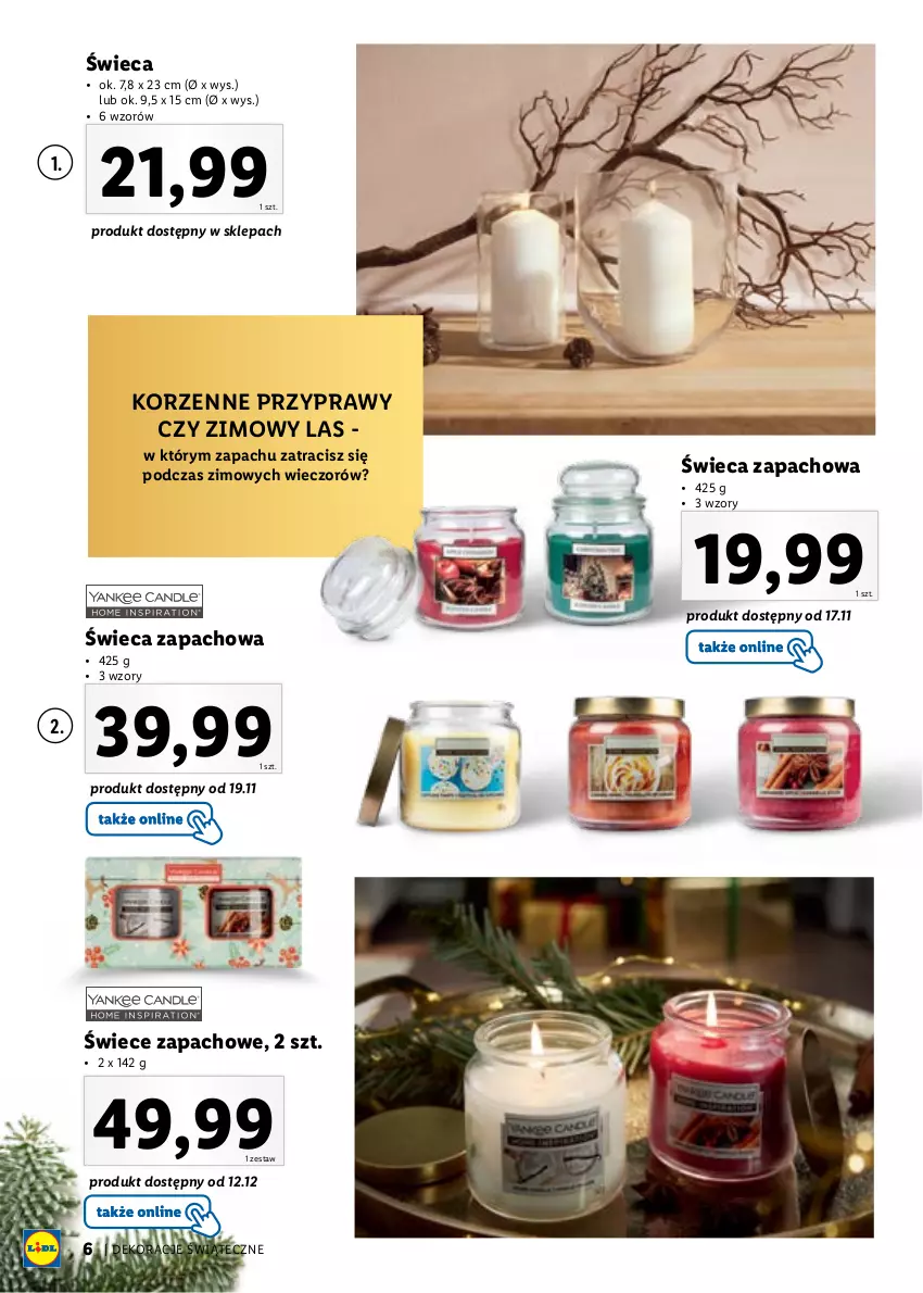 Gazetka promocyjna Lidl - KATALOG DEKORACJE ŚWIĄTECZNE - ważna 14.11 do 25.12.2022 - strona 6 - produkty: Przyprawy