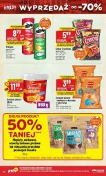 Gazetka promocyjna PoloMarket - Gazetka - ważna od 31.12 do 31.12.2024 - strona 39 - produkty: Por, BIC, Orzeszki, Migdały, Chipsy, Crunchips, Pringles, Lorenz, Orzeszki ziemne, Fa