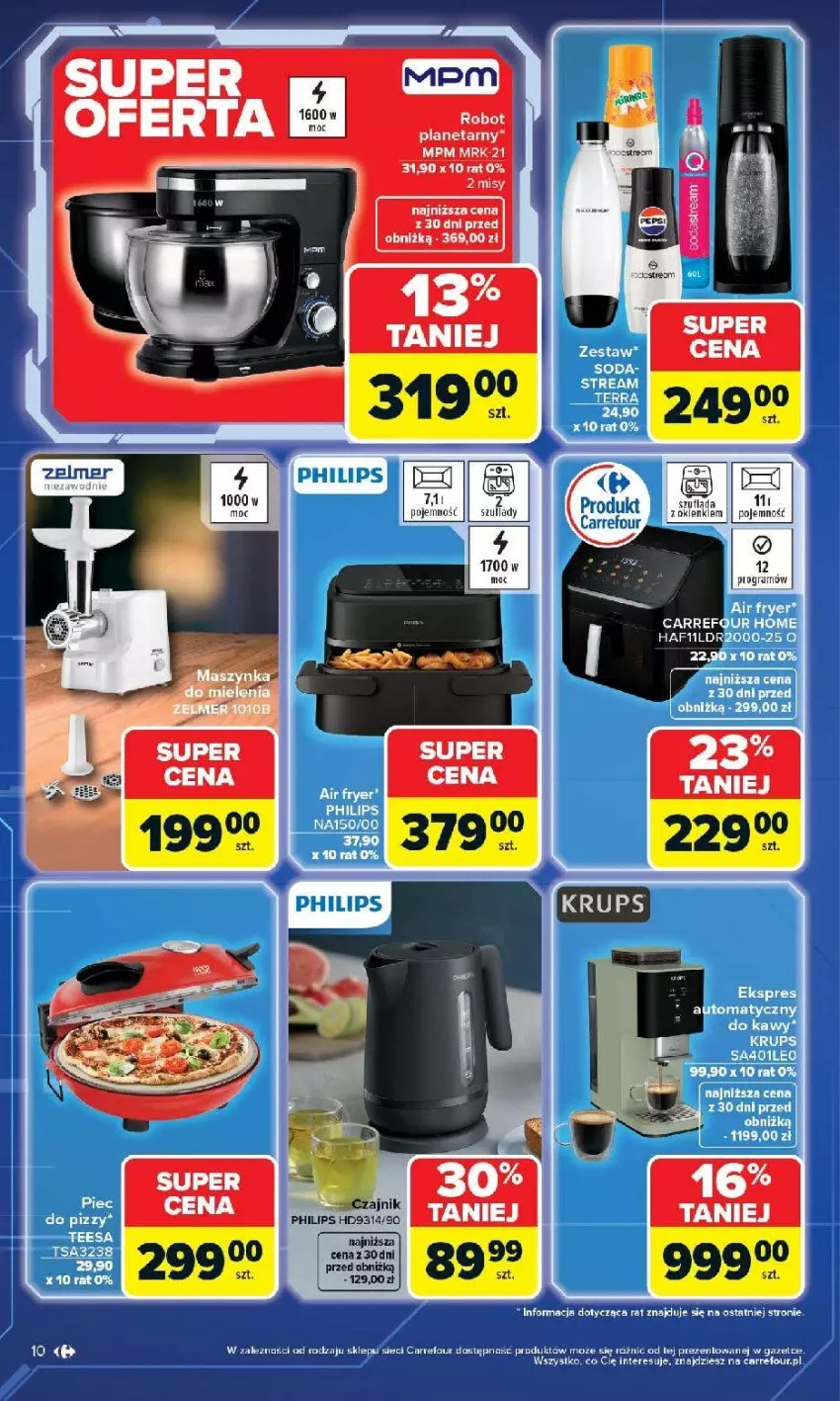 Gazetka promocyjna Carrefour - Gazetka Multimedia na co dzień - ważna 13.04 do 02.05.2026 - strona 10 - produkty: Philips, Robot, Zelmer