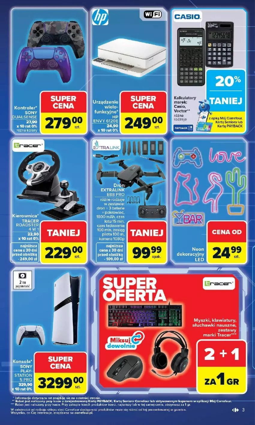 Gazetka promocyjna Carrefour - Gazetka Multimedia na co dzień - ważna 13.04 do 02.05.2026 - strona 3 - produkty: Acer, Mysz, Słuchawki