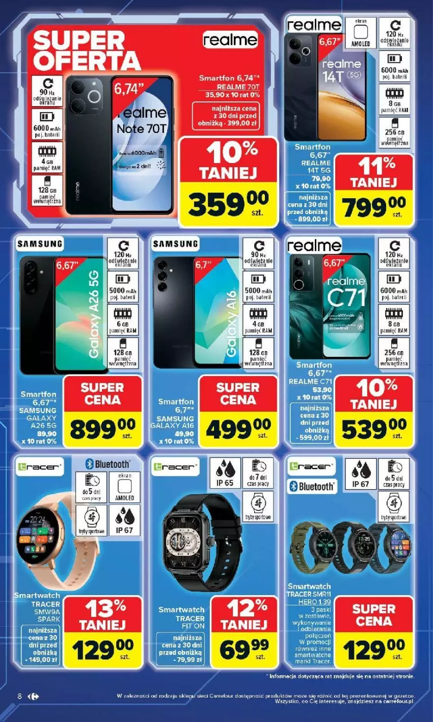 Gazetka promocyjna Carrefour - Gazetka Multimedia na co dzień - ważna 13.04 do 02.05.2026 - strona 8 - produkty: Acer, Amol, Por, Smartfon, Sport