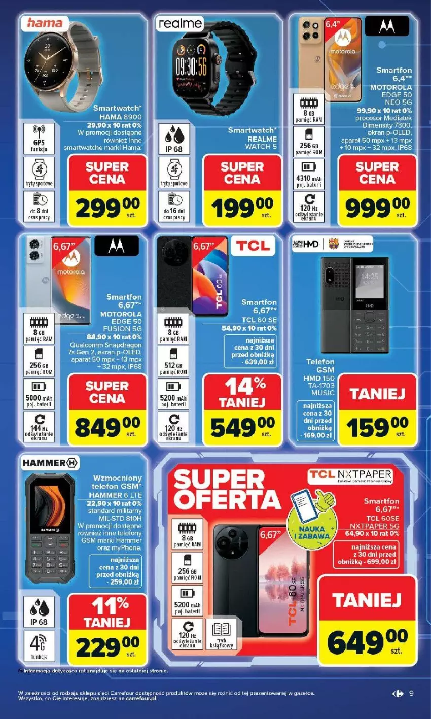 Gazetka promocyjna Carrefour - Gazetka Multimedia na co dzień - ważna 13.04 do 02.05.2026 - strona 9 - produkty: Cif, Fa, HP, Procesor, Smartfon