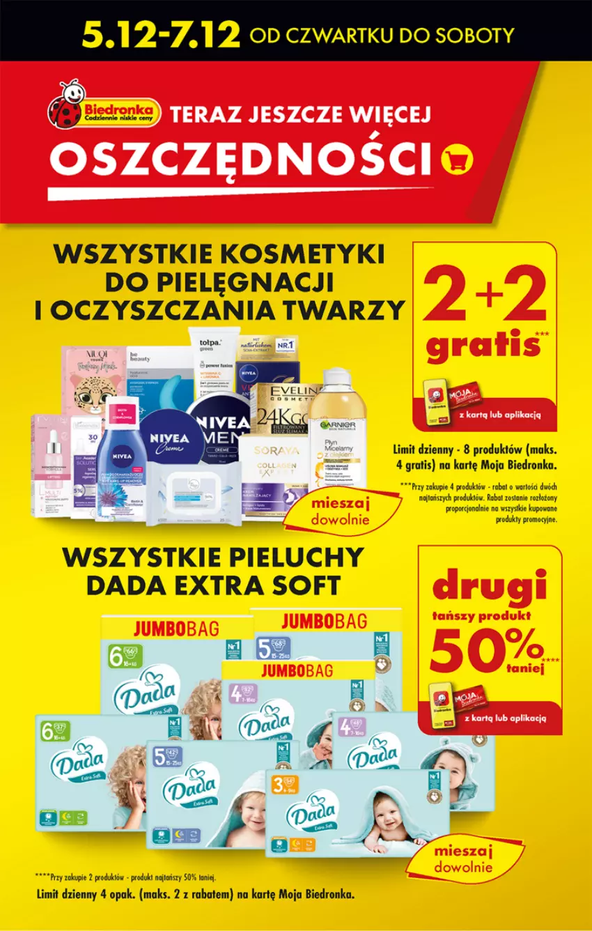 Gazetka promocyjna Biedronka - Od Czwartku - ważna 05.12 do 11.12.2024 - strona 11 - produkty: Dada, Gra, Kosmetyki do pielęgnacji, Pieluchy, Por