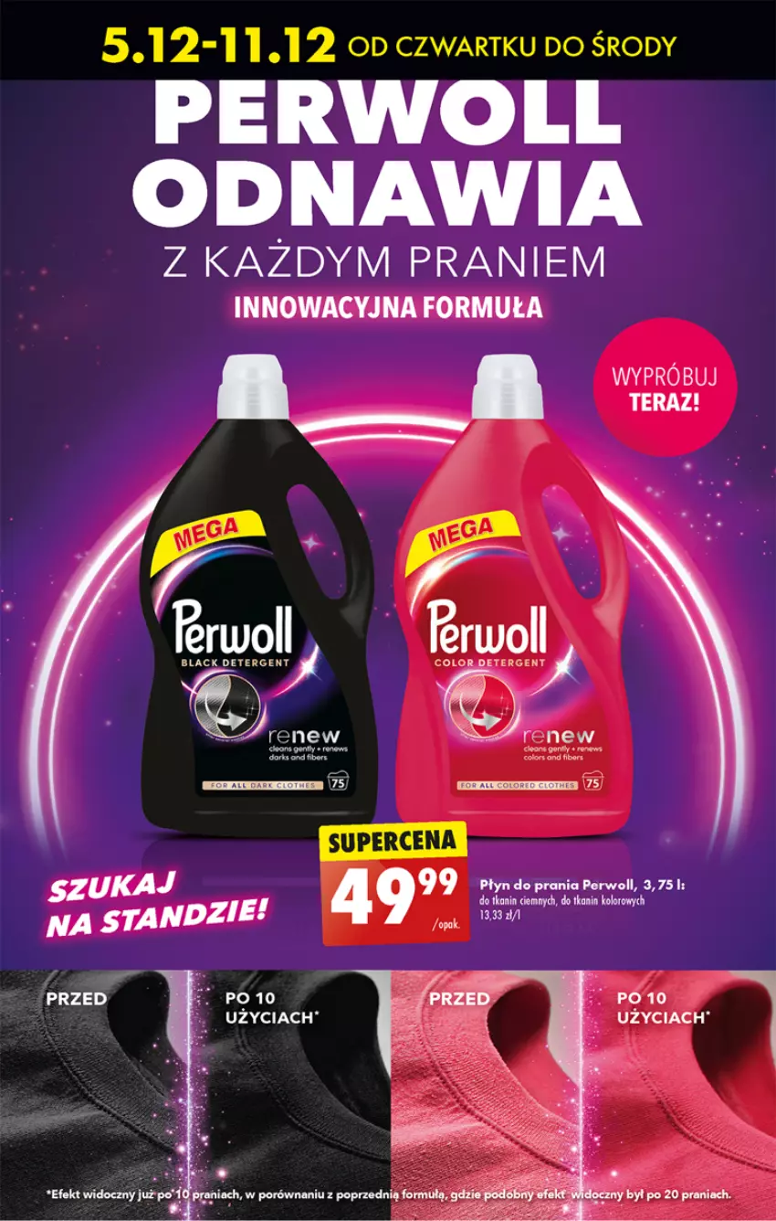 Gazetka promocyjna Biedronka - Od Czwartku - ważna 05.12 do 11.12.2024 - strona 69 - produkty: Perwoll, Por, Tera