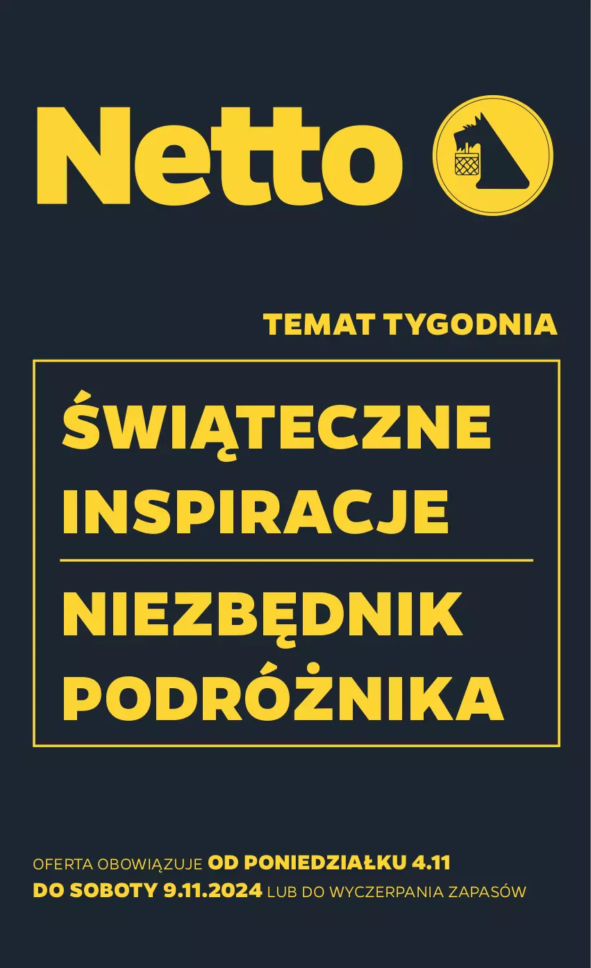 Gazetka promocyjna Netto - Od Poniedziałku Przemysłowa - ważna 04.11 do 09.11.2024 - strona 1