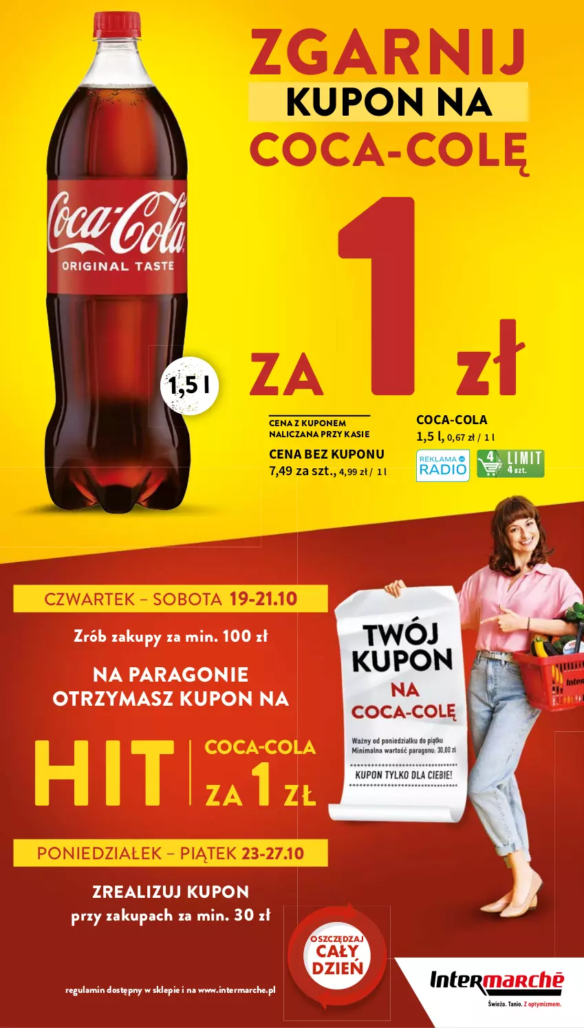 Gazetka promocyjna Intermarche - Gazetka Intermarche - ważna 19.10 do 25.10.2023 - strona 4 - produkty: Coca-Cola