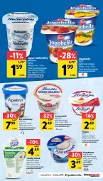 Gazetka promocyjna Intermarche - Gazetka Intermarche - Gazetka - ważna od 25.10 do 25.10.2023 - strona 27 - produkty: Serek wiejski, Jogurt naturalny, Ser, Twaróg, Zott, Bell, Jogurt, Sałat, Serek, Bakoma, Hochland, Bella, Jogobella, Almette