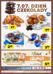 Gazetka promocyjna Carrefour - Gazetka Targ świeżości - Gazetka - ważna od 11.07 do 11.07.2022 - strona 4 - produkty: O nas, Croissant, E. Wedel, Donut