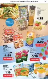 Gazetka promocyjna Netto - Gazetka spożywcza - Gazetka - ważna od 30.04 do 30.04.2022 - strona 13 - produkty: Makaron, Mus, Cukier, Kisiel, Diamant, Dr. Oetker, Spaghetti, Galaretka, Rurki, Kubek, Cukier trzcinowy, Delecta, Gala, Babeczki