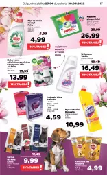 Gazetka promocyjna Netto - Gazetka spożywcza - Gazetka - ważna od 30.04 do 30.04.2022 - strona 17 - produkty: Domestos, Do mycia naczyń, Air Wick, Sati, Płyn do mycia naczyń, Odświeżacz powietrza, Podpaski, Fairy, Płyn do mycia, Vanish, Ariel, Pedigree, Fa