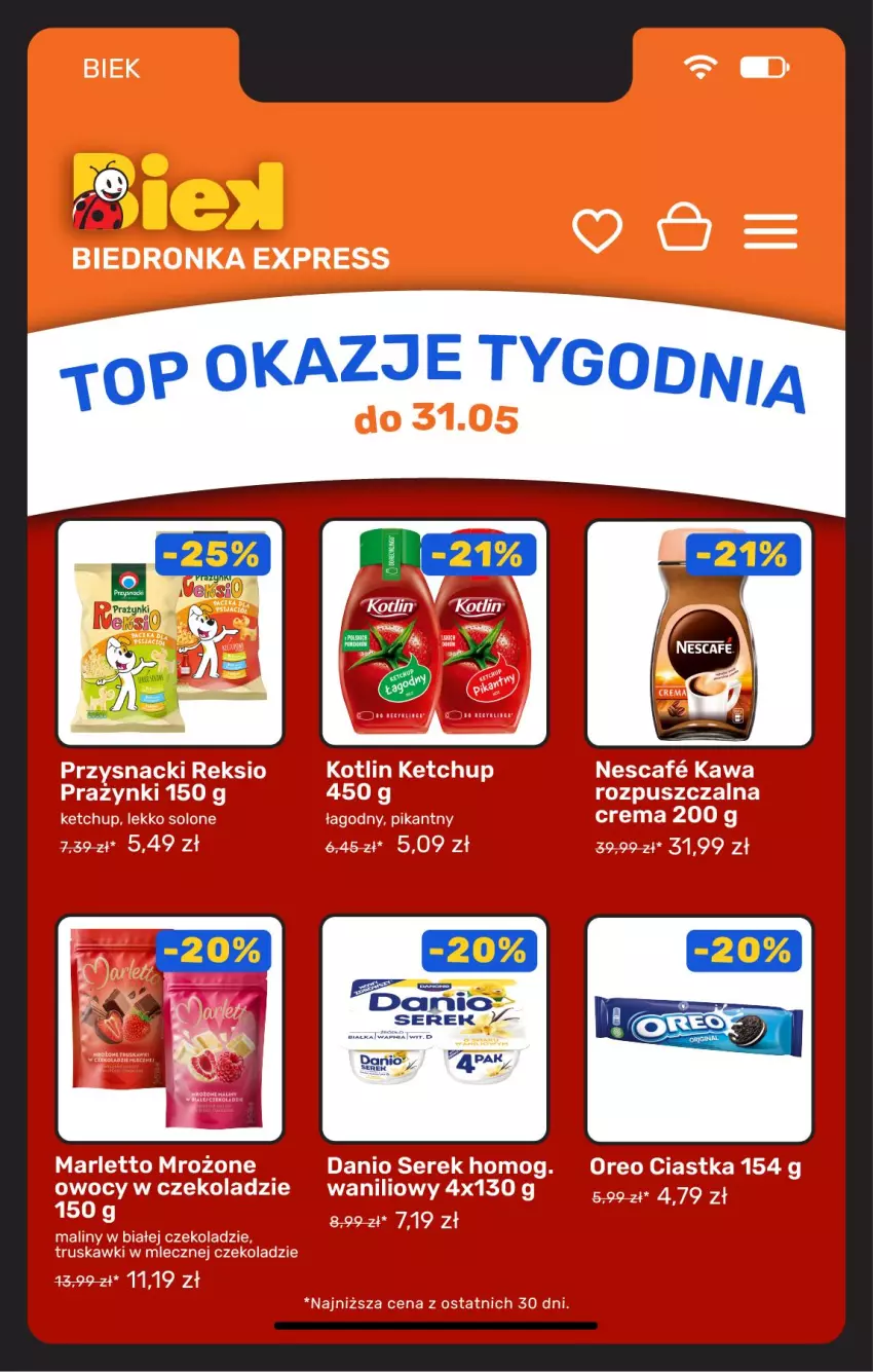 Gazetka promocyjna Biedronka - Gazetka - ważna 29.05 do 05.06.2026 - strona 5 - produkty: Ser, Serek