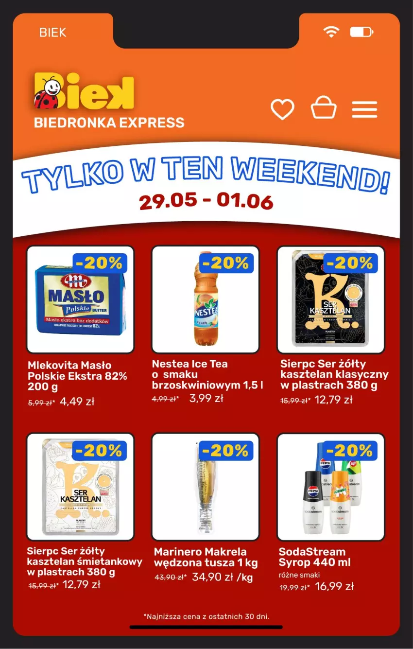 Gazetka promocyjna Biedronka - Gazetka - ważna 29.05 do 05.06.2026 - strona 6 - produkty: Fa, Kasztelan, Ser, Ser Kasztelan