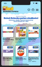 Gazetka promocyjna Biedronka - Gazetka - Gazetka - ważna od 05.06 do 05.06.2026 - strona 14 - produkty: Czekolada mleczna, Czekolada, Mamba, Oreo, Kinder, Milka, Nimm2
