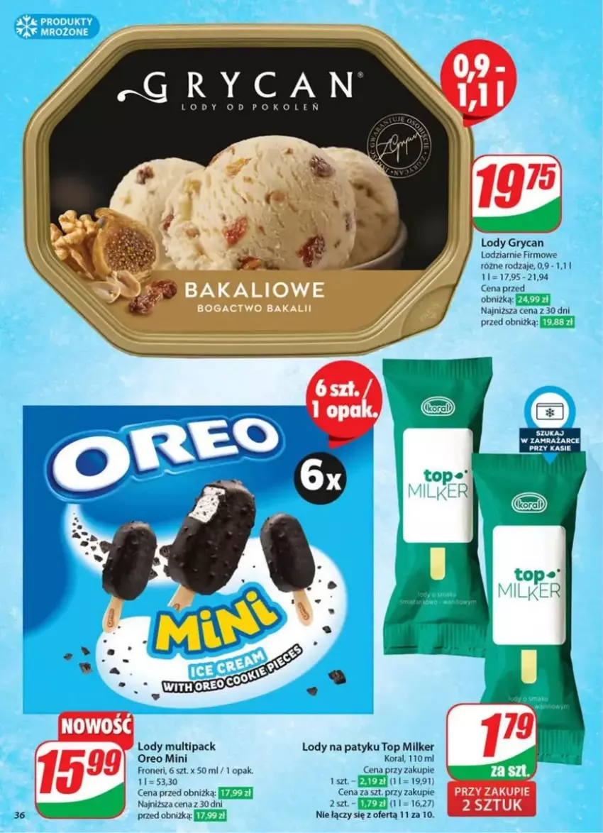 Gazetka promocyjna Dino - ważna 26.02 do 04.03.2025 - strona 30 - produkty: Fa, Gry, Lody, Oreo, Top