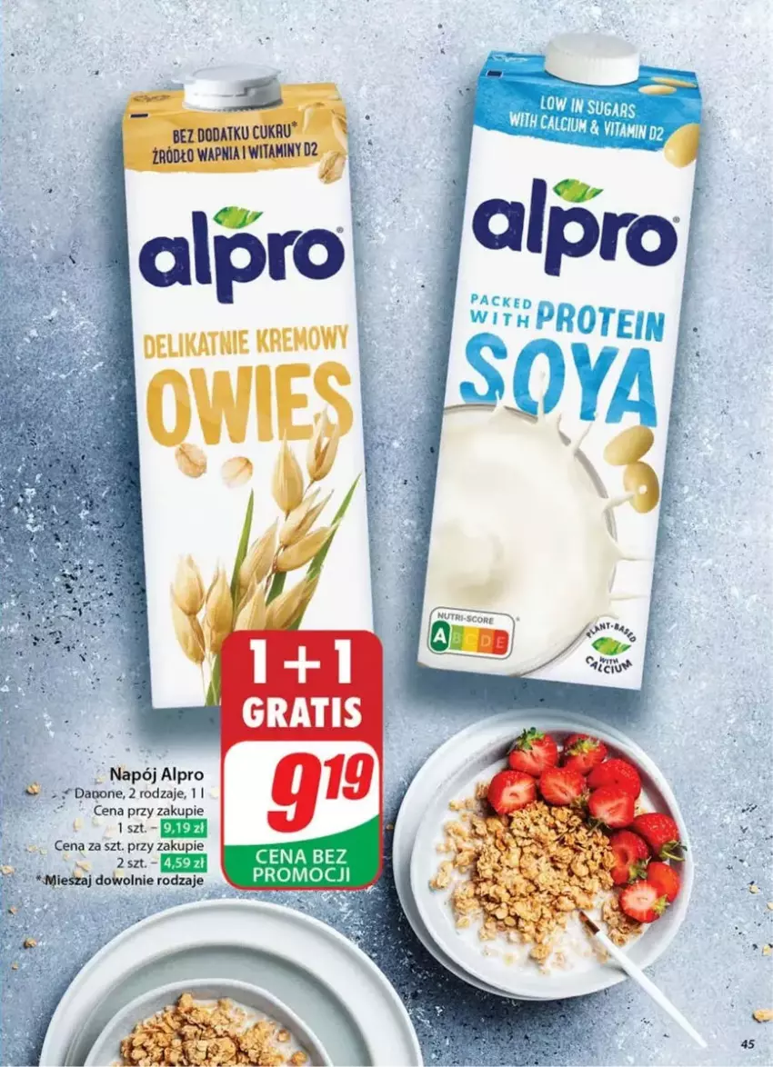 Gazetka promocyjna Dino - ważna 26.02 do 04.03.2025 - strona 40 - produkty: Alpro, Danone, Napój