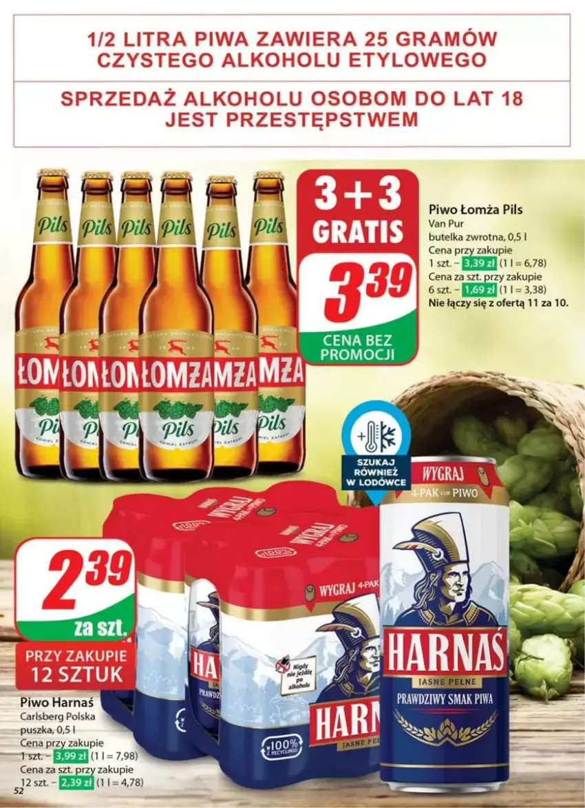 Gazetka promocyjna Dino - ważna 26.02 do 04.03.2025 - strona 48 - produkty: Carlsberg, Harnaś, Piwo