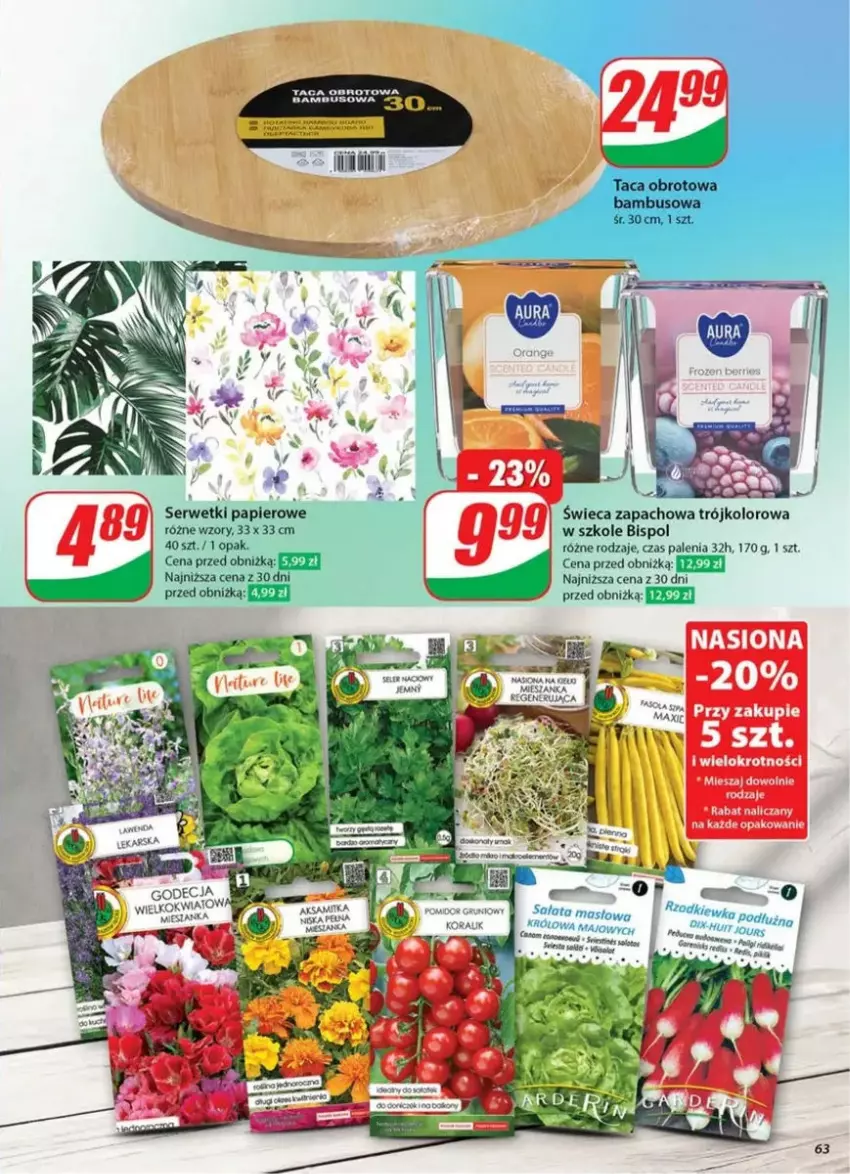 Gazetka promocyjna Dino - ważna 26.02 do 04.03.2025 - strona 60 - produkty: Fa, LG, Papier, Ser, Serwetki, Serwetki papierowe, Taca