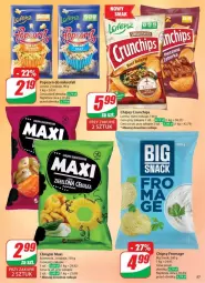Gazetka promocyjna Dino - Gazetka - ważna od 04.03 do 04.03.2025 - strona 53 - produkty: Chipsy, Chrupki, Popcorn, Crunchips, Lorenz, Fa