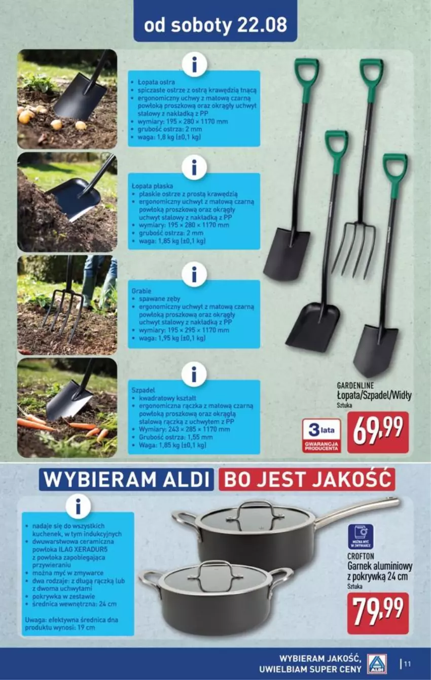Gazetka promocyjna Aldi - Przygotuj się na kolejny tydzień - ważna 18.08 do 20.08.2026 - strona 11 - produkty: Garnek, Gra, Waga