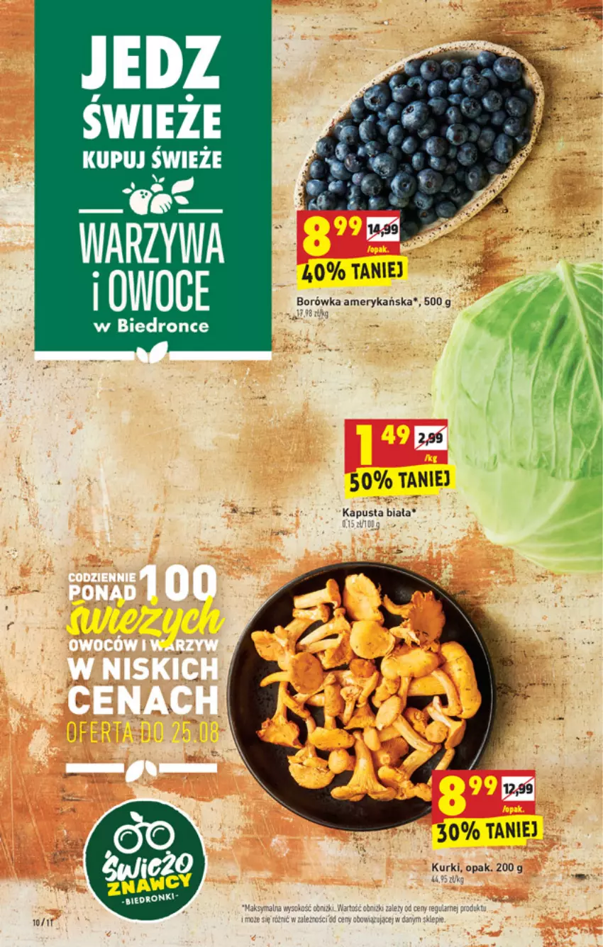 Gazetka promocyjna Biedronka - W tym tygodniu - ważna 23.08 do 29.08.2021 - strona 10 - produkty: Warzywa