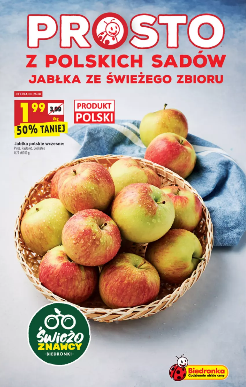 Gazetka promocyjna Biedronka - W tym tygodniu - ważna 23.08 do 29.08.2021 - strona 9 - produkty: Fa, Jabłka