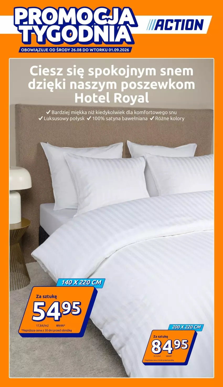 Gazetka promocyjna Action - Gazetka tydzień 35 2026 - ważna 26.08 do 01.09.2026 - strona 1