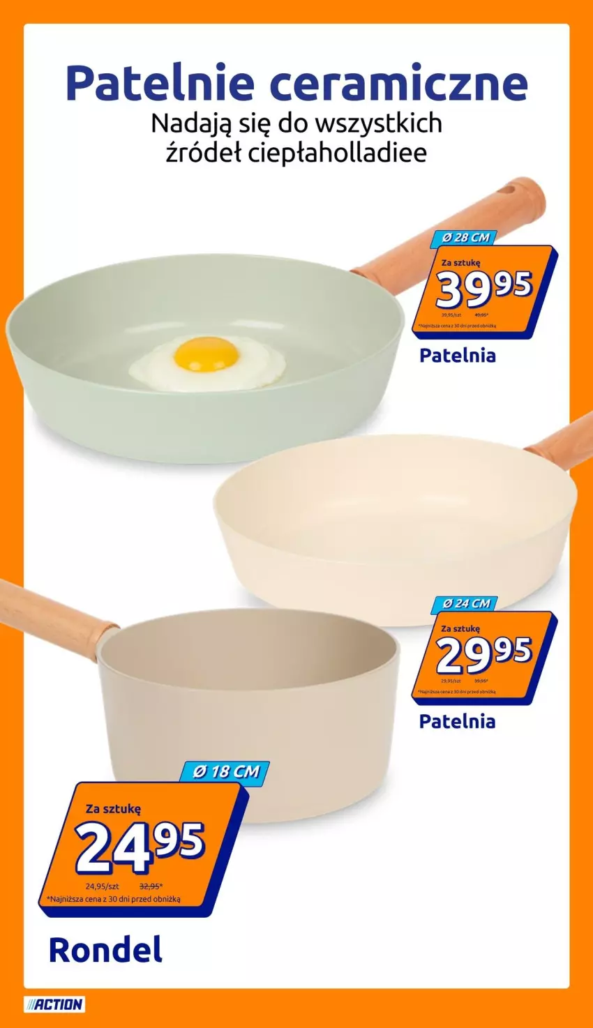 Gazetka promocyjna Action - Gazetka tydzień 35 2026 - ważna 26.08 do 01.09.2026 - strona 5 - produkty: Patelnia, Rondel