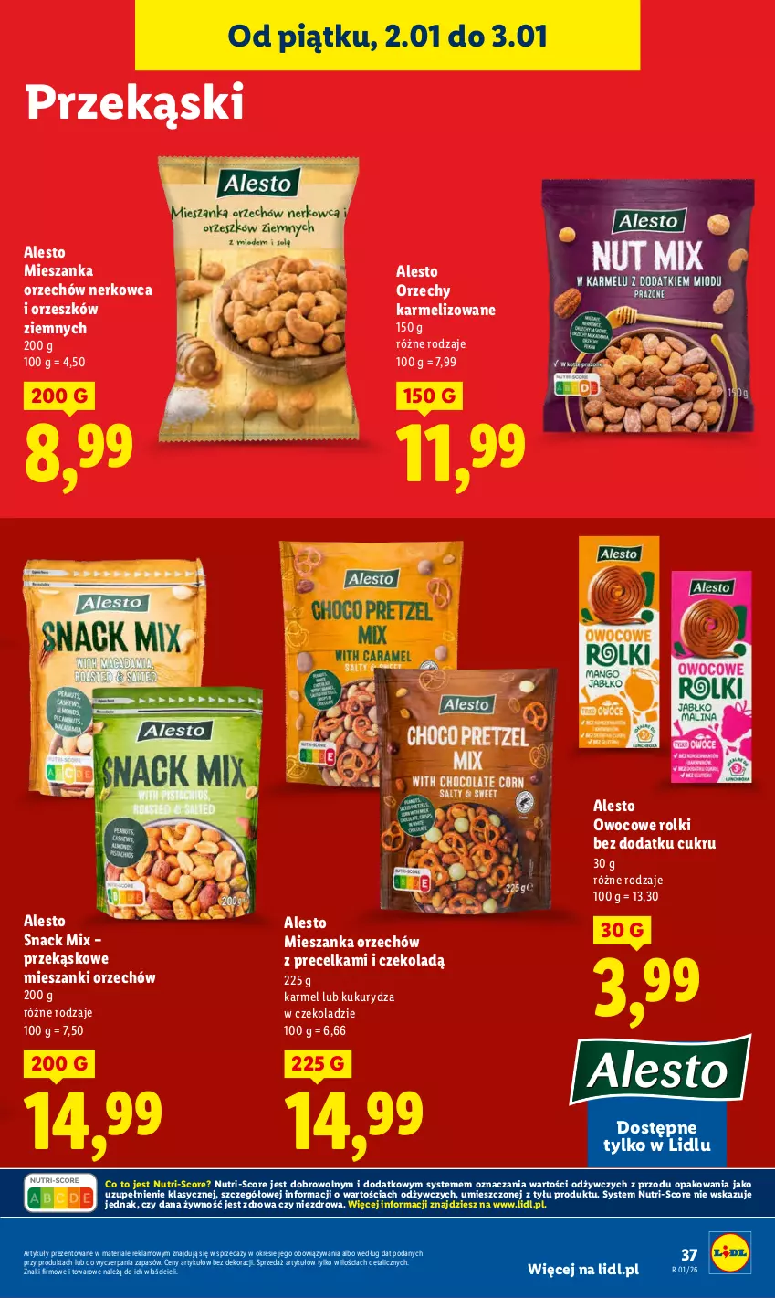 Gazetka promocyjna Lidl - GAZETKA - ważna 02.01 do 03.01.2026 - strona 39 - produkty: Kukurydza, Rolki